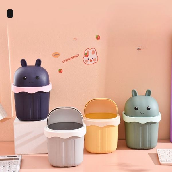 Mini Desk Waste Basket & Organizer