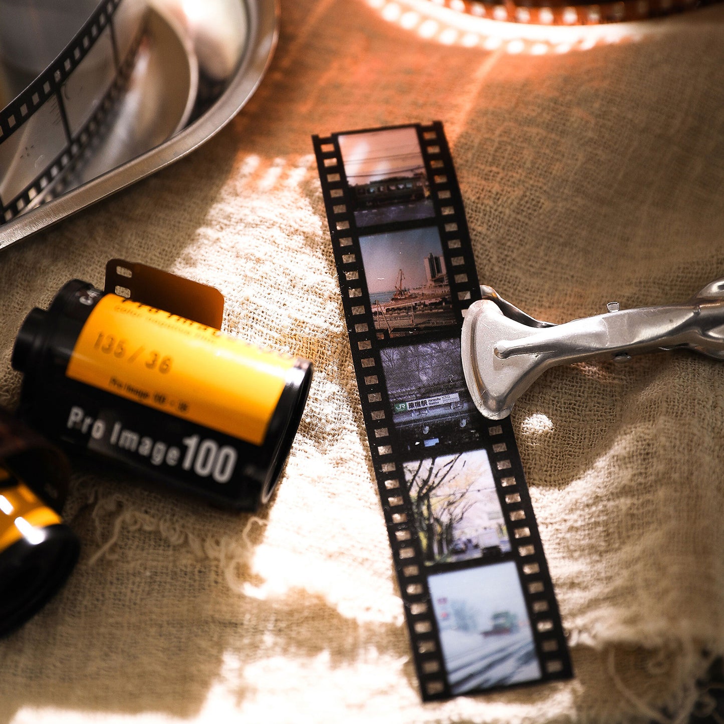 Film Reel PET Sticker Tape