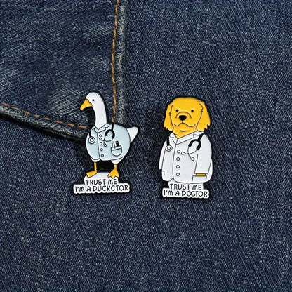 Enamel Pins - Trust me I am a doctor