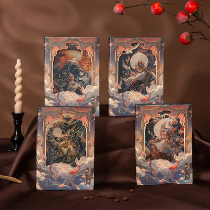 Fantasy Wonderland Gold Foil Cover Designed Journal