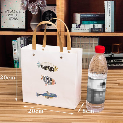 Hand Printeed Cut Gift Bags