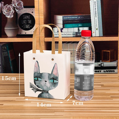 Hand Printeed Cut Gift Bags