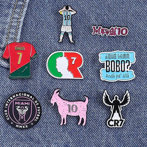 Football Fever Brooch Enamel Pins