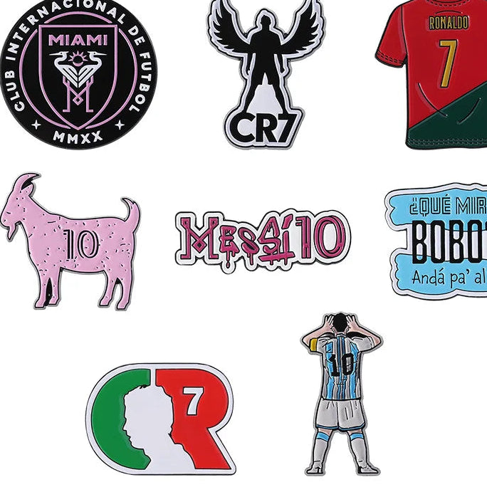 Football Fever Brooch Enamel Pins