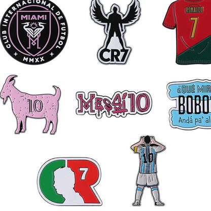 Football Fever Brooch Enamel Pins