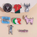 Football Fever Brooch Enamel Pins