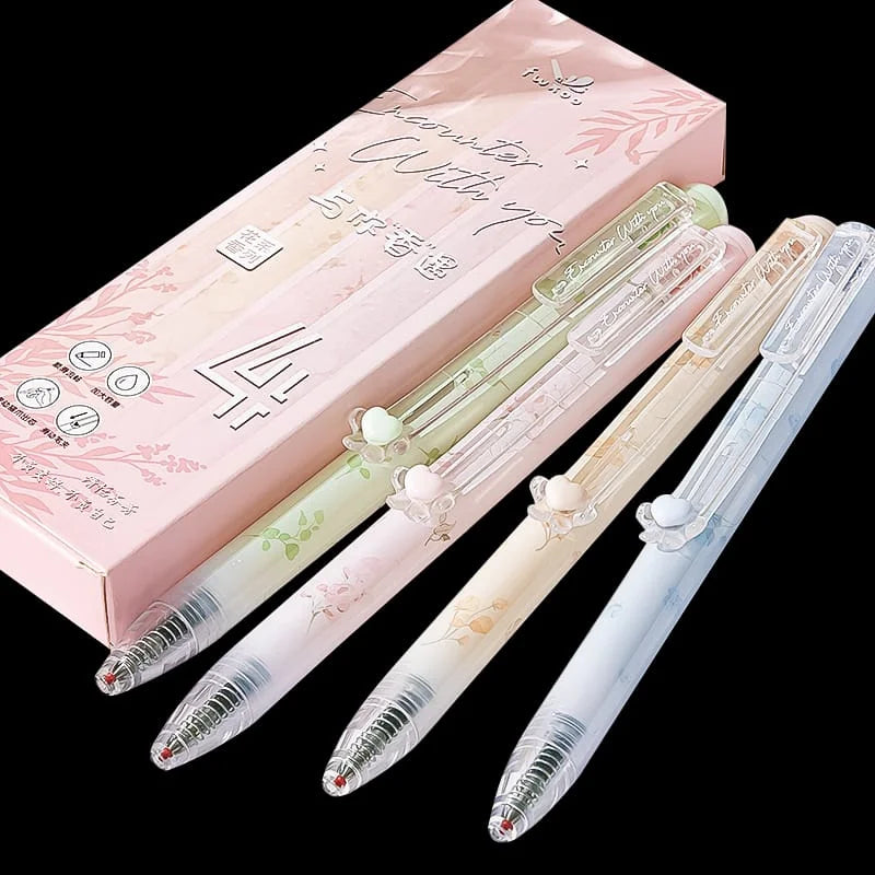 Flower Design  Gel Pen Set