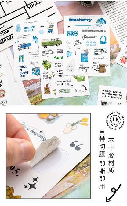 Life Style Slang Sticker Sheets