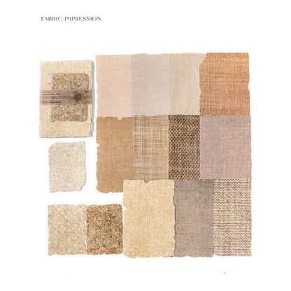 Retro Material Paper Light and Shadow Series DIY Decorative Sheet