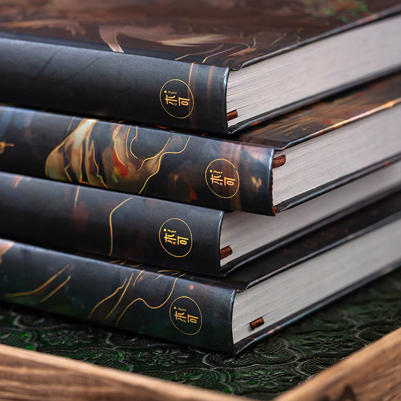 Fantasy Wonderland Gold Foil Cover Designed Journal