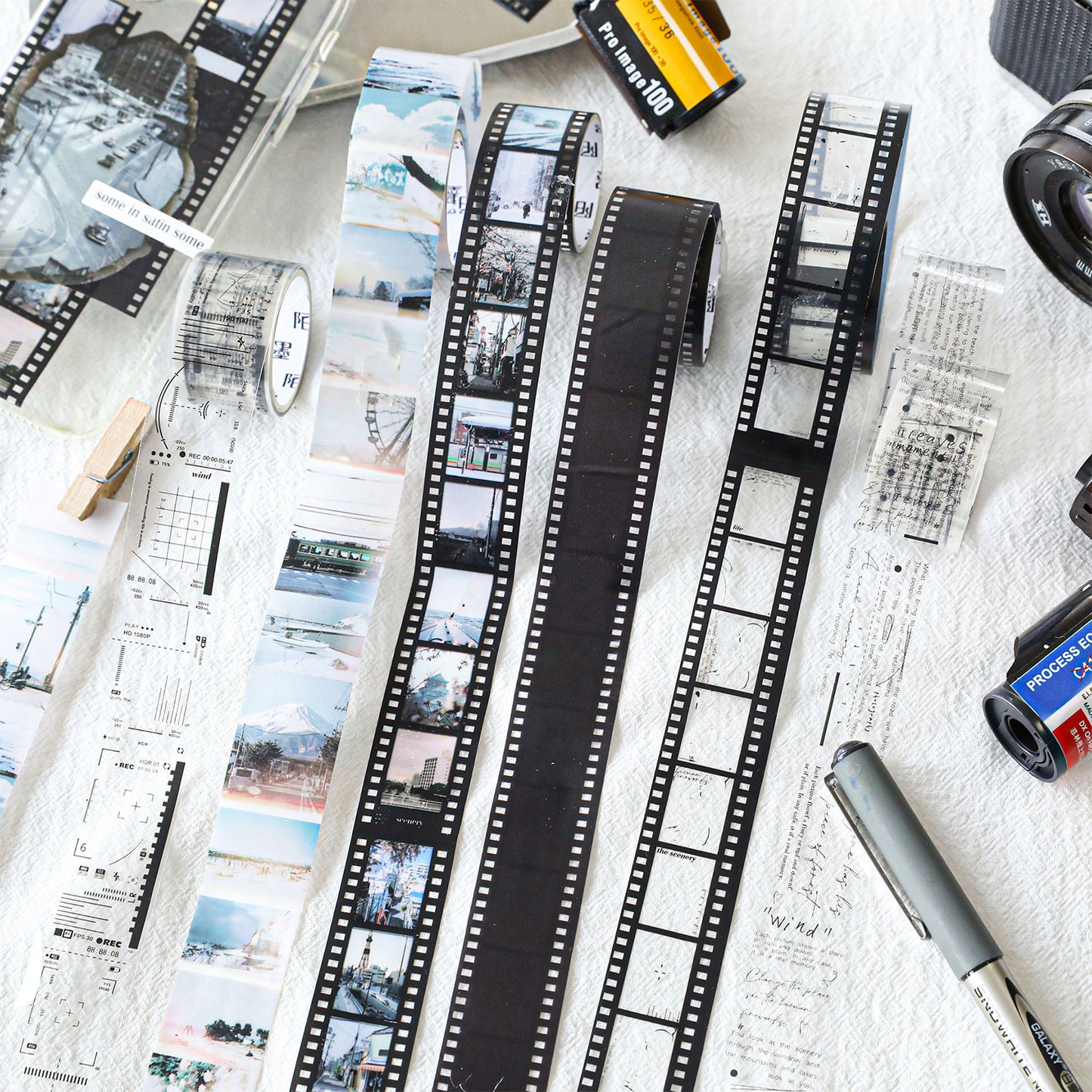 Film Reel PET Sticker Tape