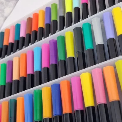 60 Colors Fineliner Pens Set