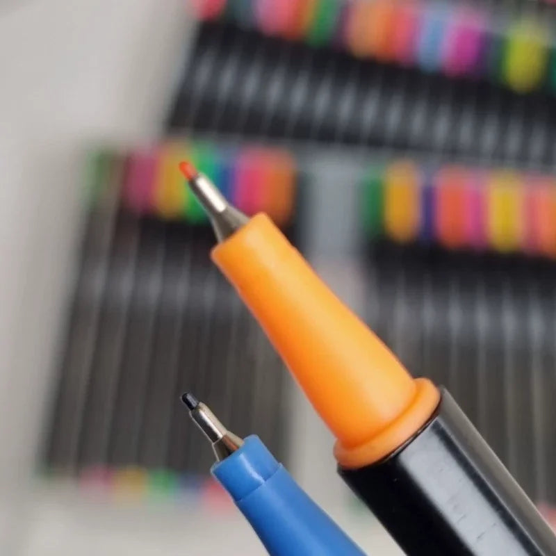 60 Colors Fineliner Pens Set