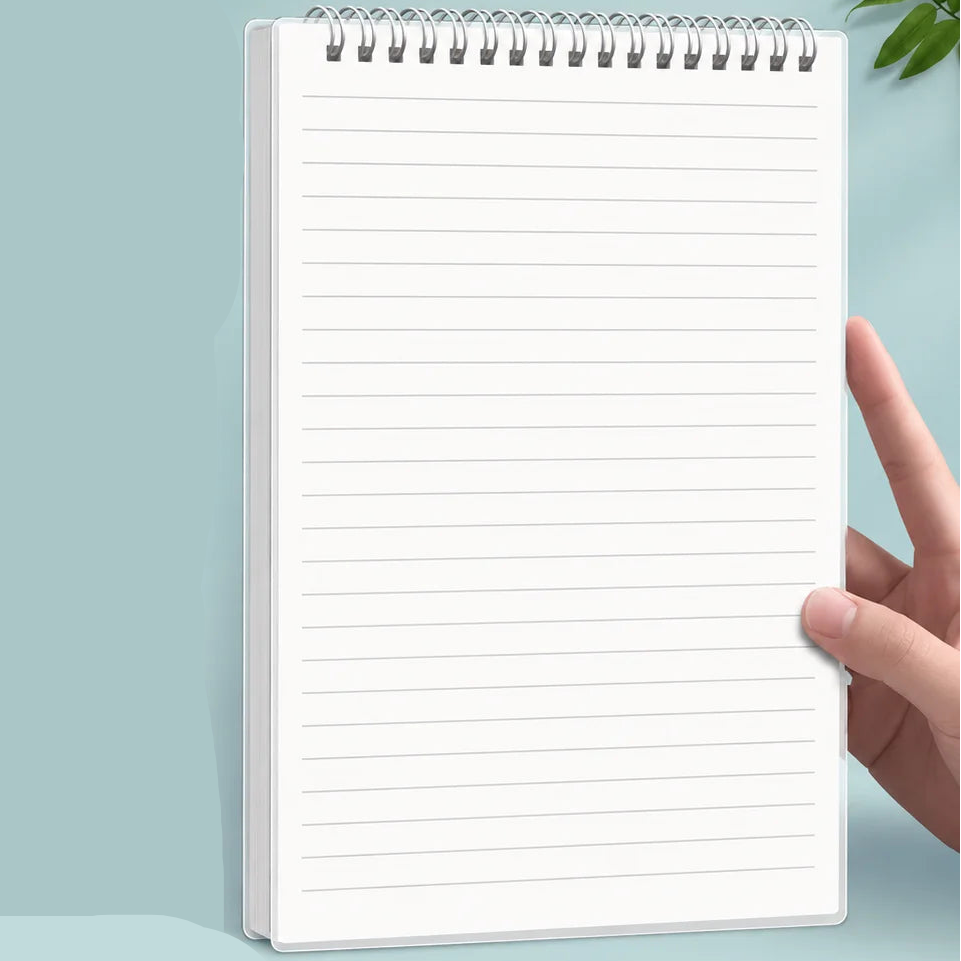 A5 Flip-up Style Lined Notebook and Notepad