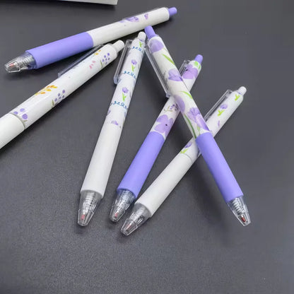 Floral Retractable Gel Pens