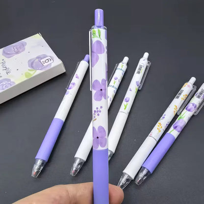 Floral Retractable Gel Pens