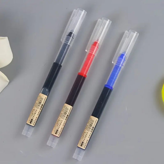 Plastic Body Liquid Ink Pen & Gel Pen