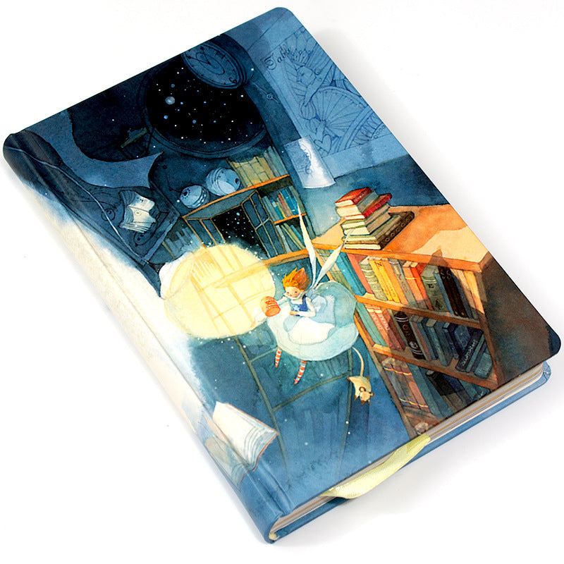 Alice in Wonderland Pastel Covers Designed Pages Journals