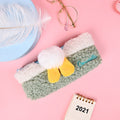Green Duck Plush Pencil Pouch