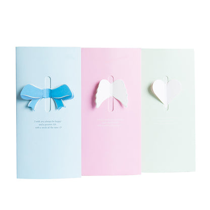 3D Bow Cut-Out Greeting Cards