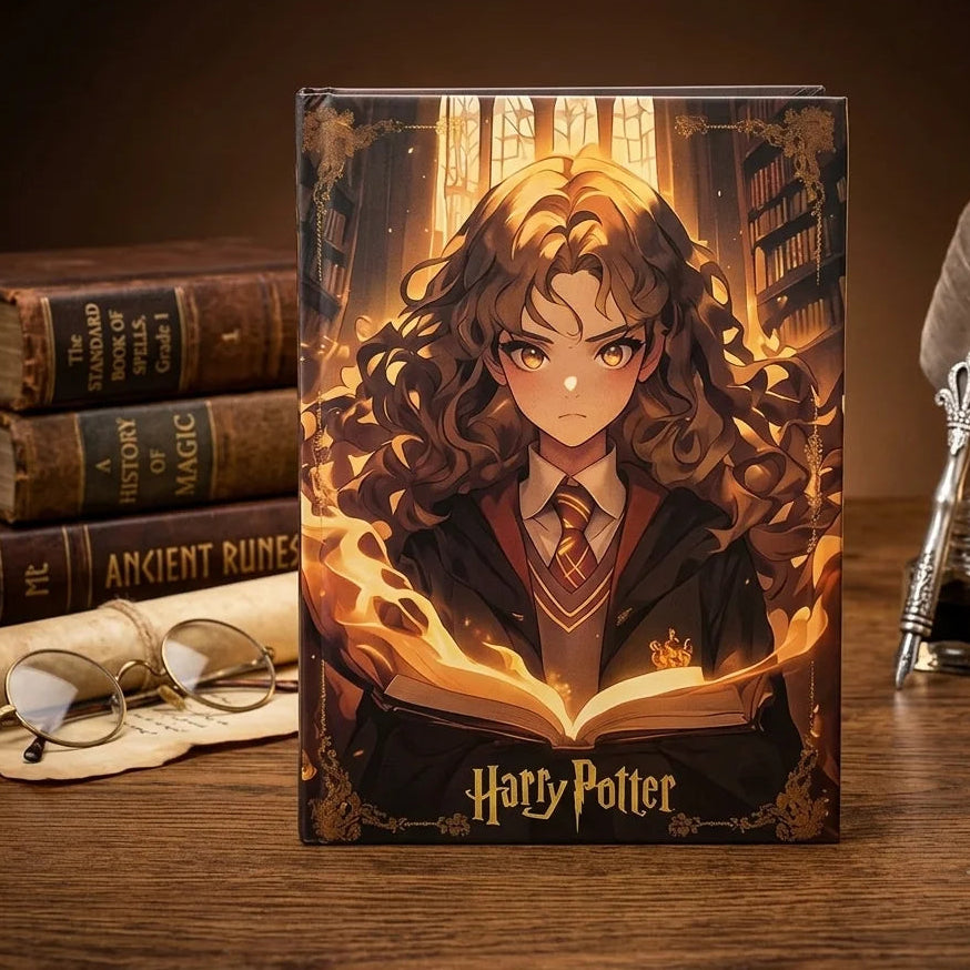 Harry Potter Magical Art Hardcover Notebook