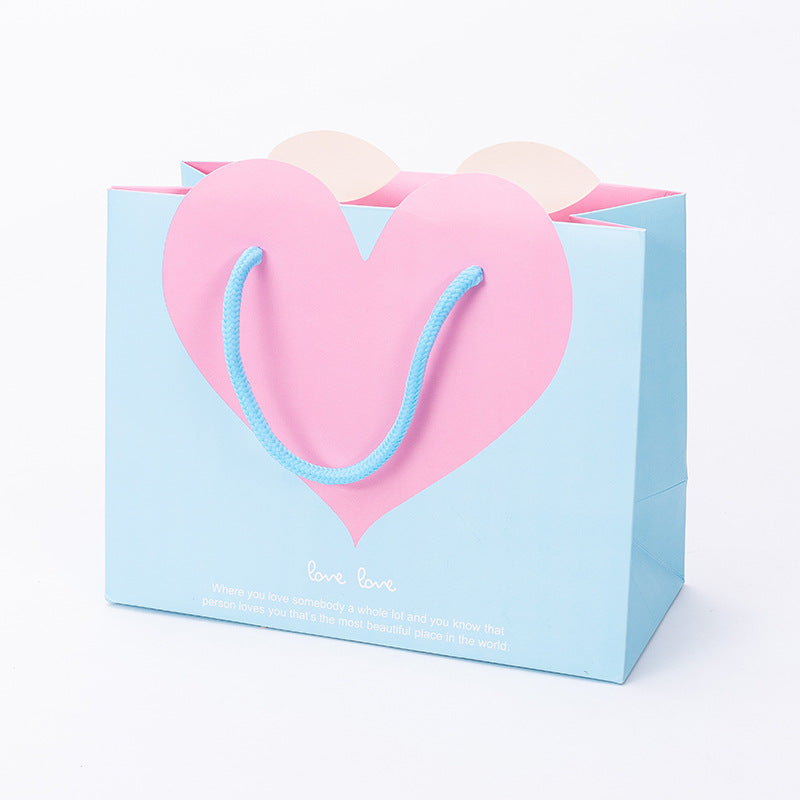 Heart Themed Tote Gift Bags