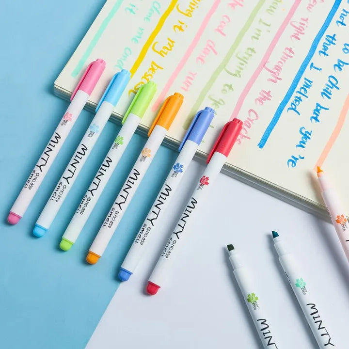 Minti Pastel Color Highlighters Set