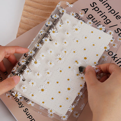 Daisy Loose Leaf PVC Binder with pages