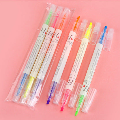 Double Head Fluorescent Pens/Highlighters
