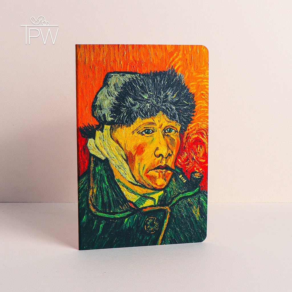 Van Gogh Famous Painting Cover Lined Notebook