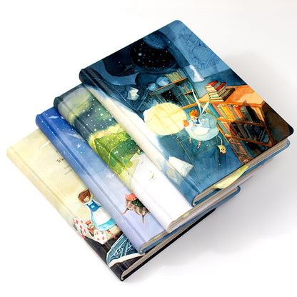 Alice in Wonderland Pastel Covers Designed Pages Journals