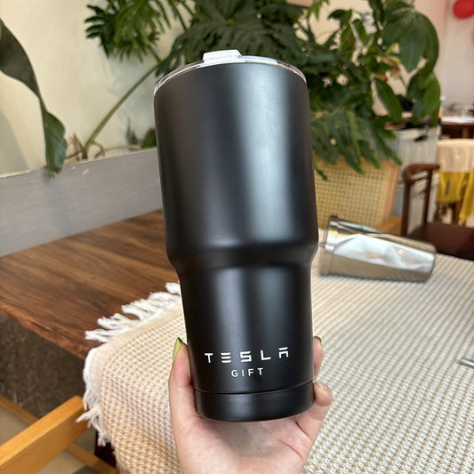 Tesla Steel Insulated Car Cup