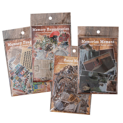 Retro Old Memory Pet Stickers