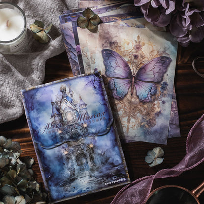 Alice's Fantasy Series Dream Background Journal Material Decorative Paper
