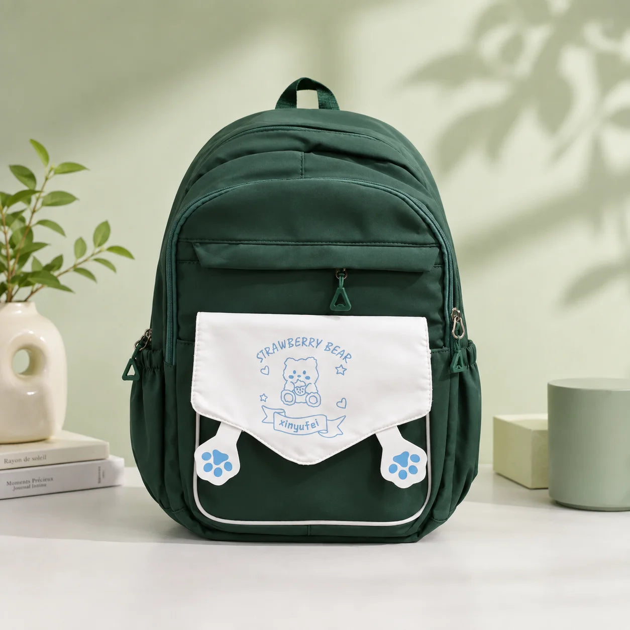 Premium Strawberry Bear Series School Backpack