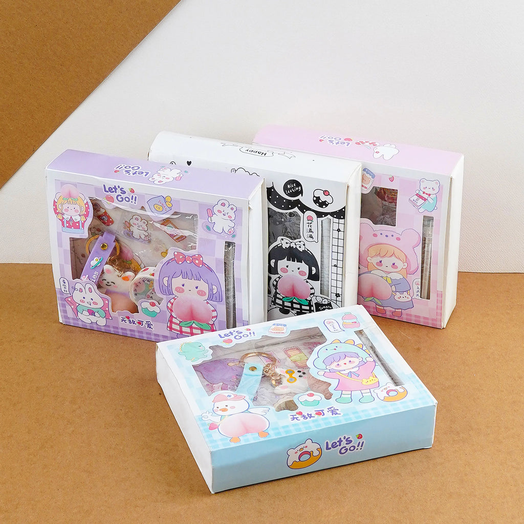 DIY Kiwaii Keychain Acrylic Sticker Box