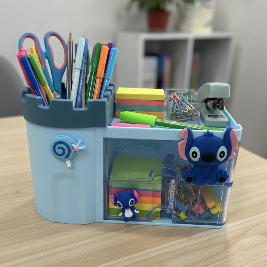 Castle Design Multi Functional Desk Organizer