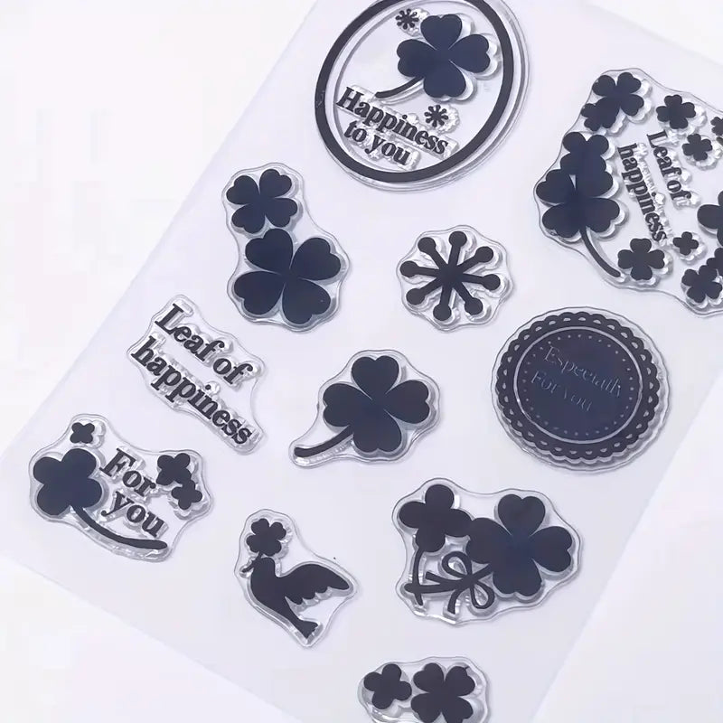 Transparent Silicon Stylish Stamp Sheets