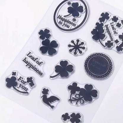 Transparent Silicon Stylish Stamp Sheets