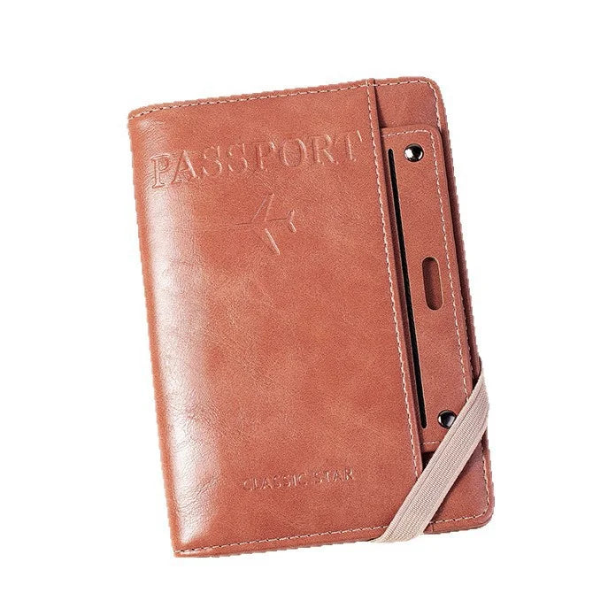 Premium Leather Finish Passport Holder