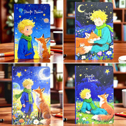 Little Prince n the Wolf Designed Pages Journal