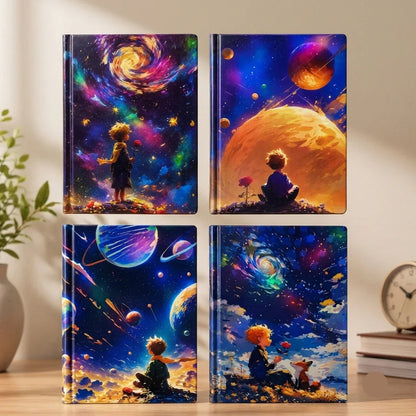 Little Prince Space Theme Hardcover Journal