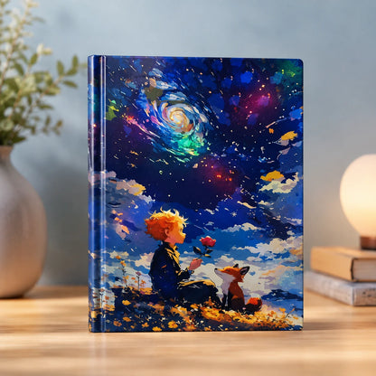 Little Prince Space Theme Hardcover Journal