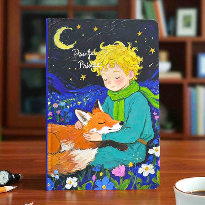 Little Prince n the Wolf Designed Pages Journal