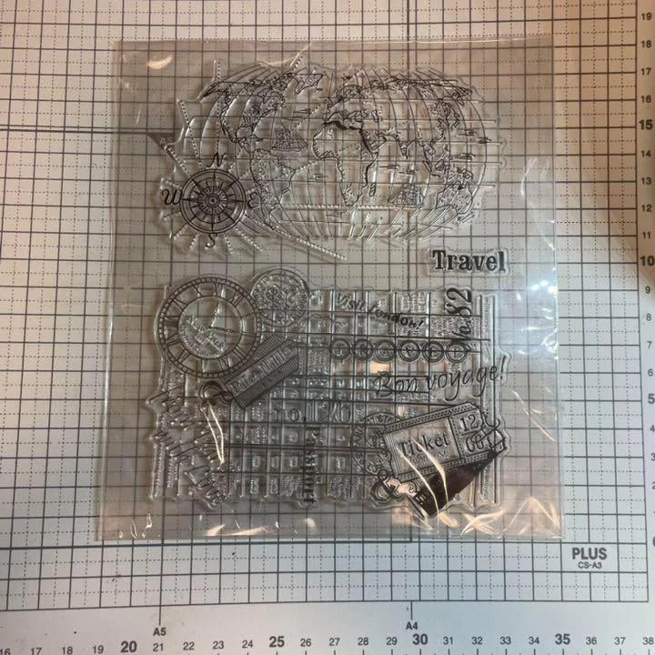 Transparent Silicon Stamp Sheets