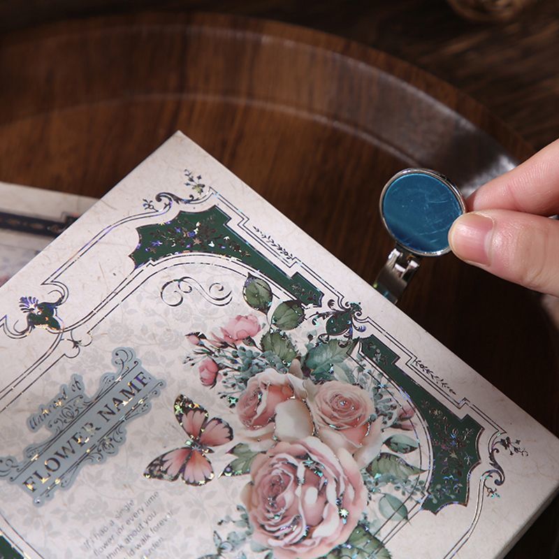 Rosses n Butterfly Square Designed Pages Planner Journal