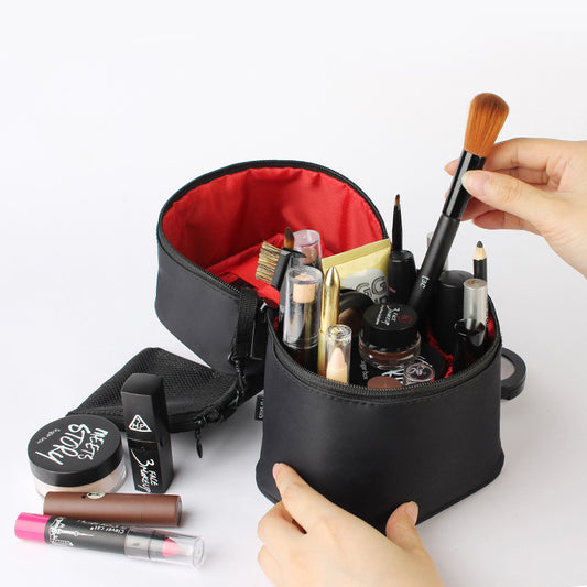 Verticle Foldable High Grade Cosmetic Pouch