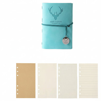 Markhor Embossed Leather Travel Journal