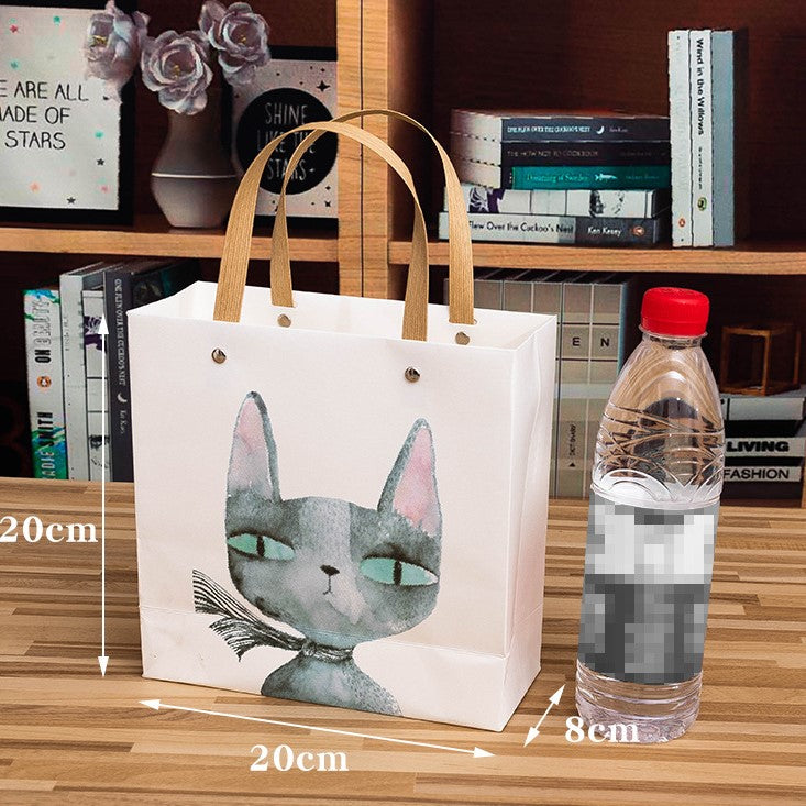 Hand Printeed Cut Gift Bags