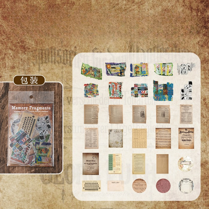 Retro Old Memory Pet Stickers